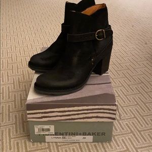 Black booties fiorentini and baker